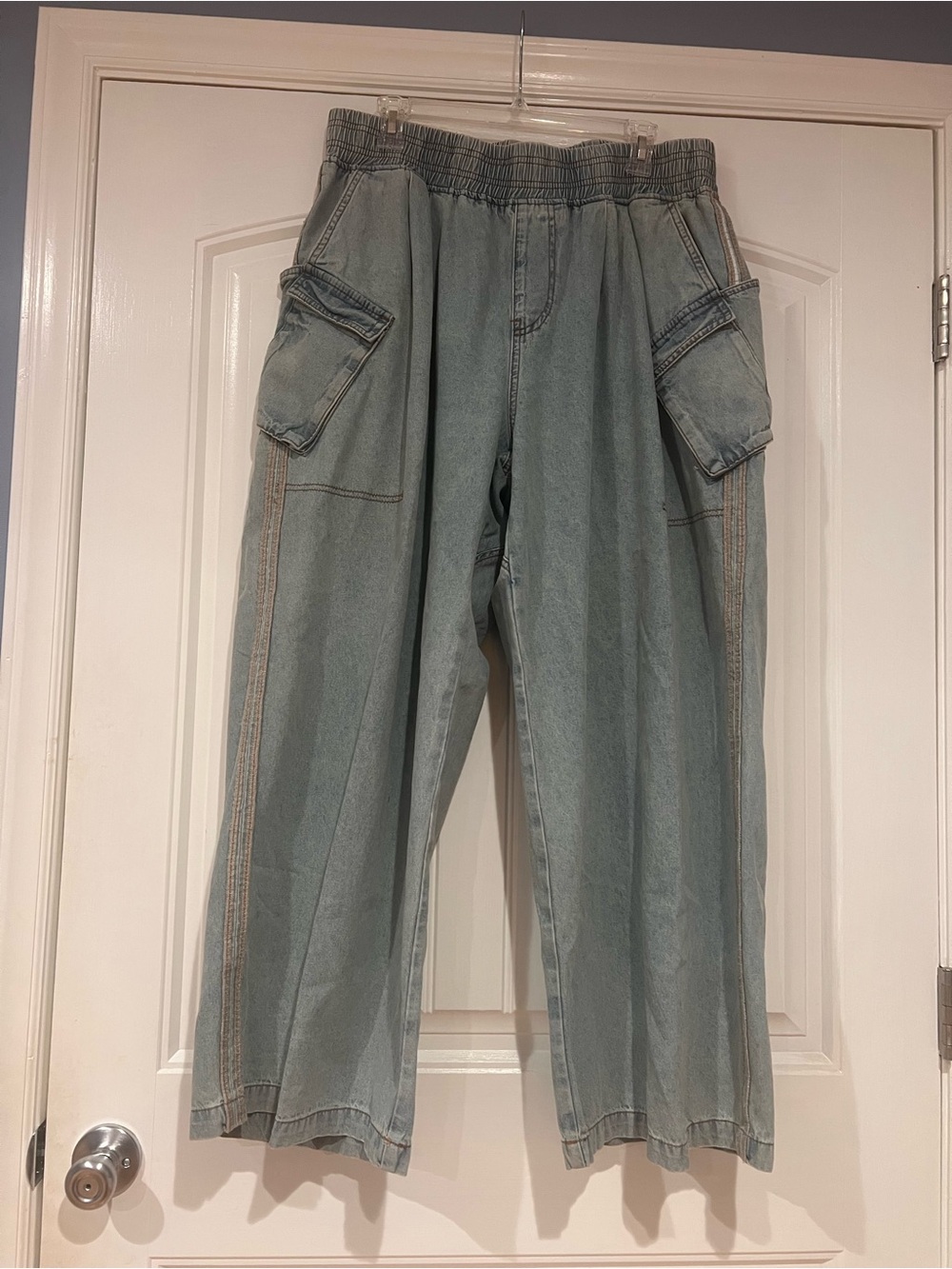 Oli & Hali Light Blue Wide-Leg Jeans